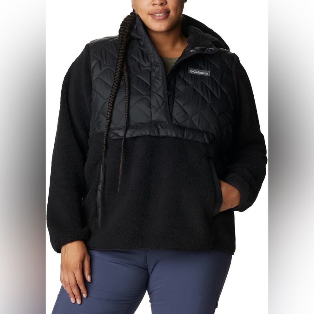 Columbia womens View Fleece Hooded Pullover 1X